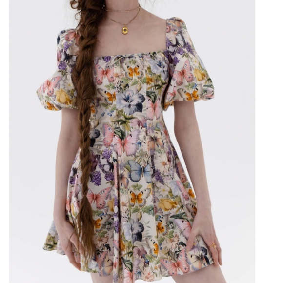 Selkie The Butterfly Botanics Mini Day Dress - Picture 4 of 9